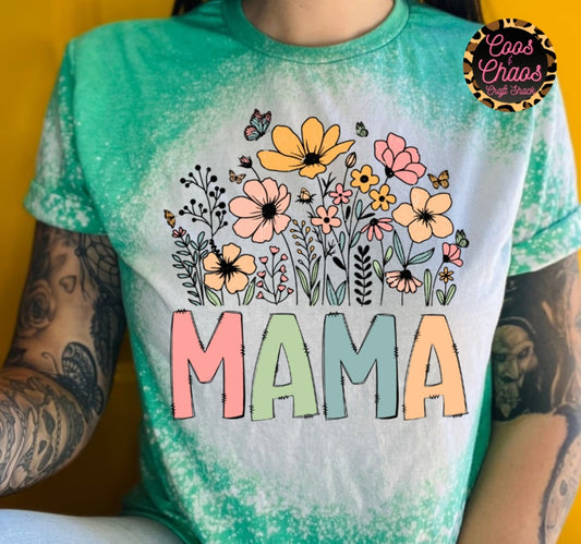 MAMA flowers-Tee