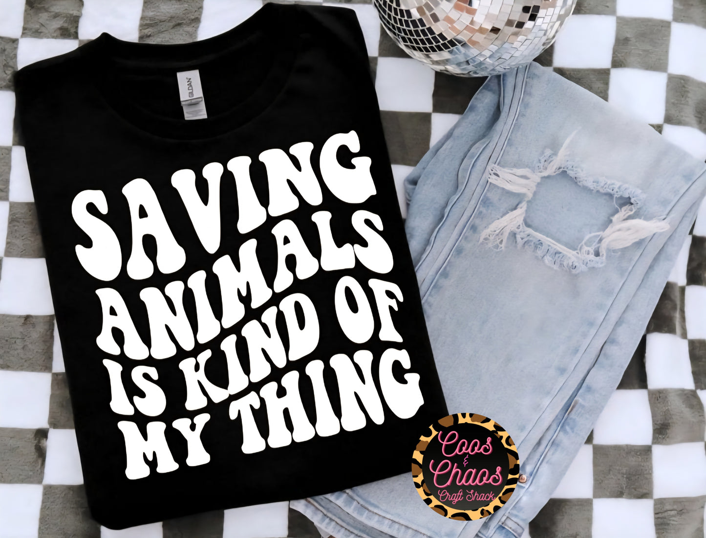 Saving Animals-TEE or SWEATSHIRT
