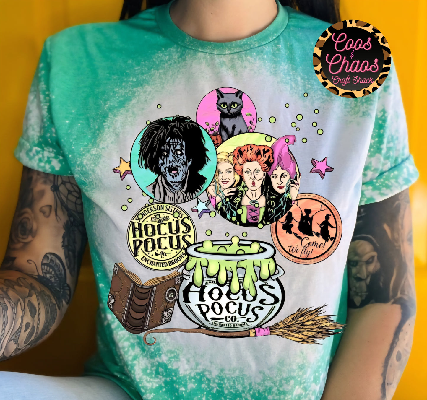 HP-Bleached/Basic Tee