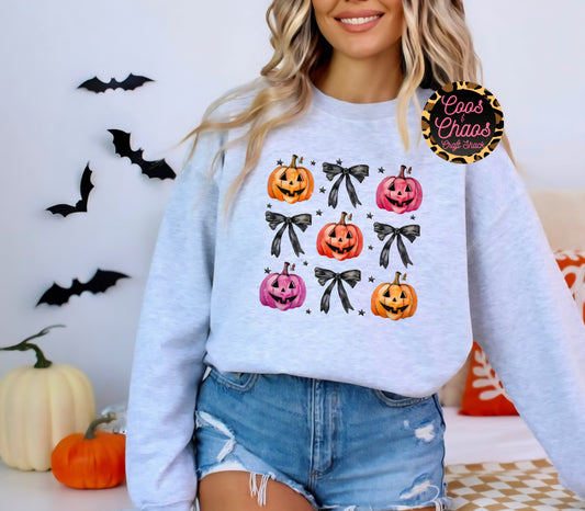 Colorful Pumpkins-Sweatshirt