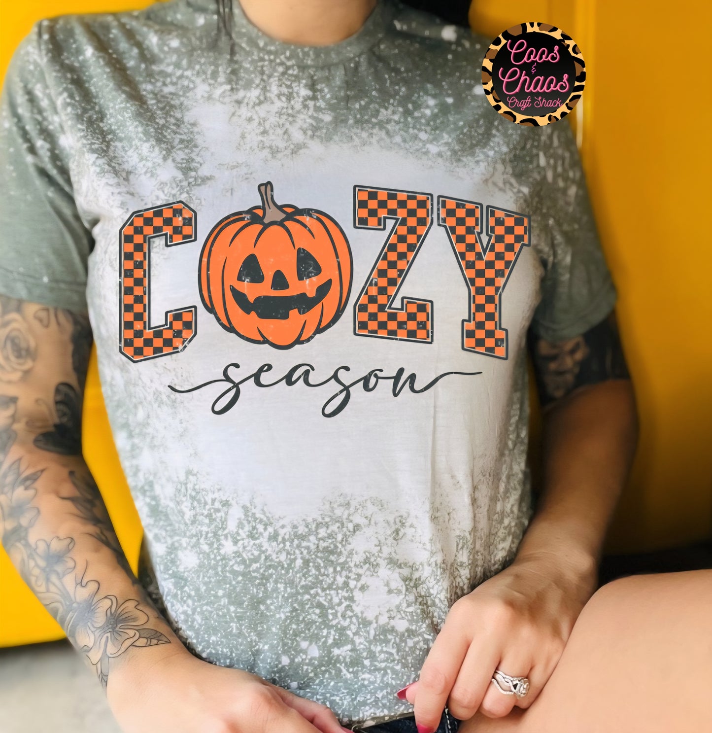 COZY season-Bleached/Basic Tee