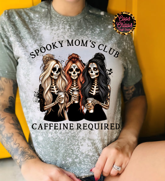 MOM CLUB-Bleached/Basic Tee