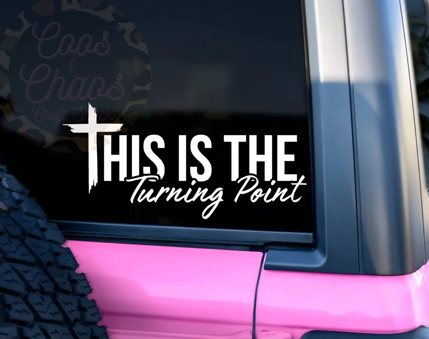 Cross Point Decal