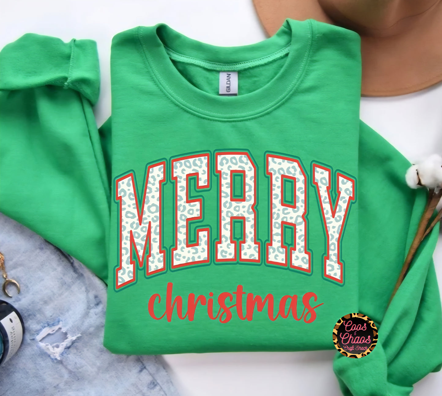 MERRY(cheetah) Tee/Sweatshirt