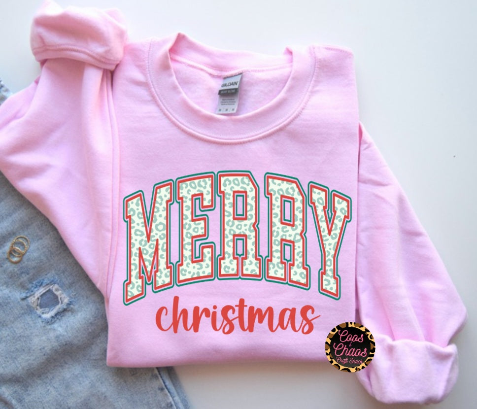 MERRY(cheetah) Tee/Sweatshirt