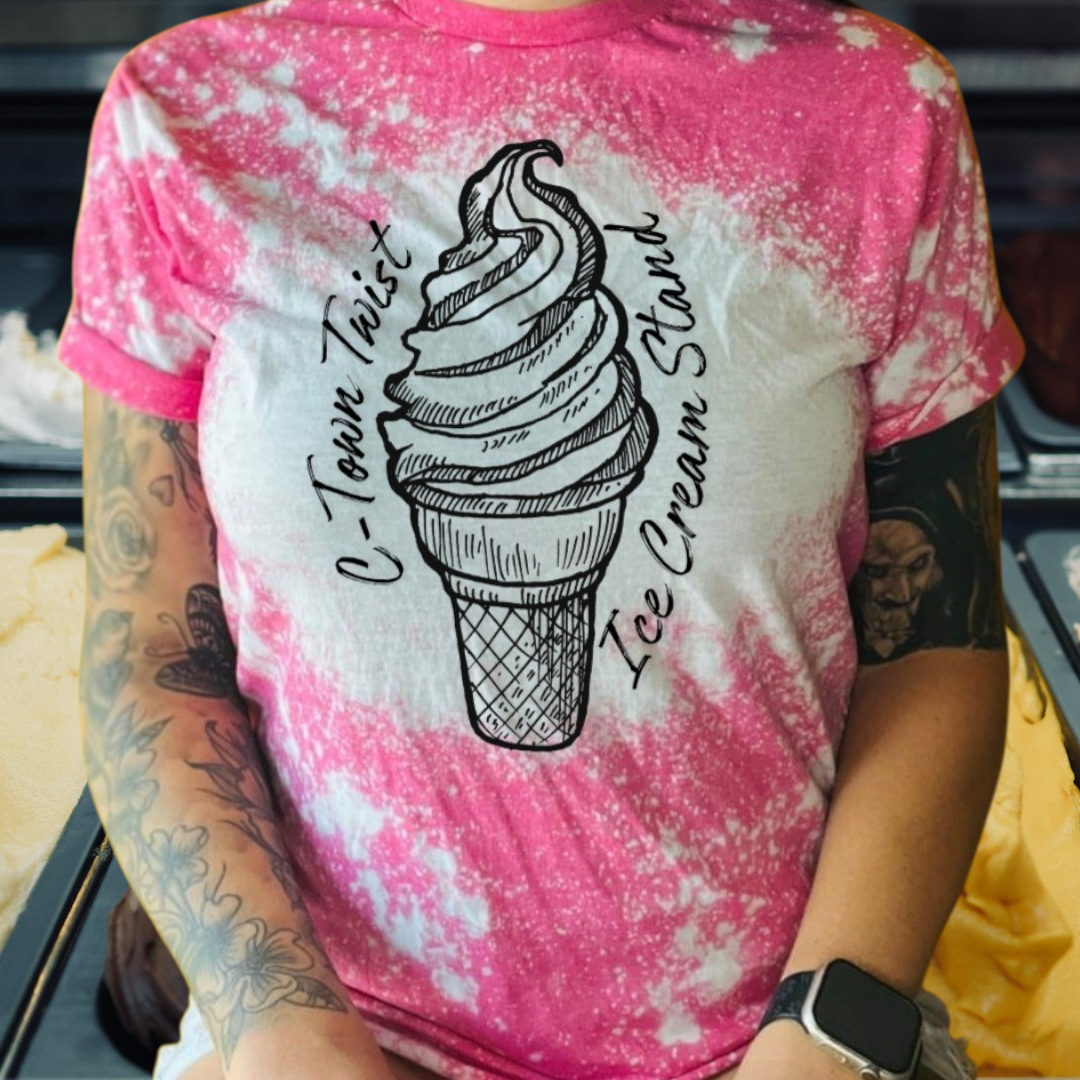 Cone-(Bleached)-Tee
