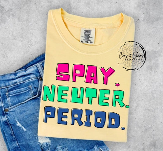 Spay/Neuter-Tee