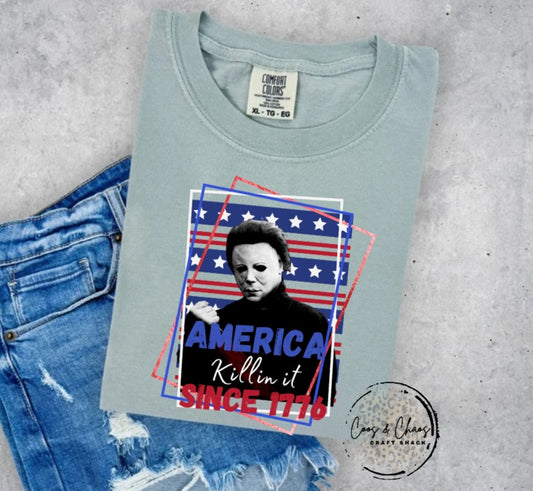 Killin it America-Tee