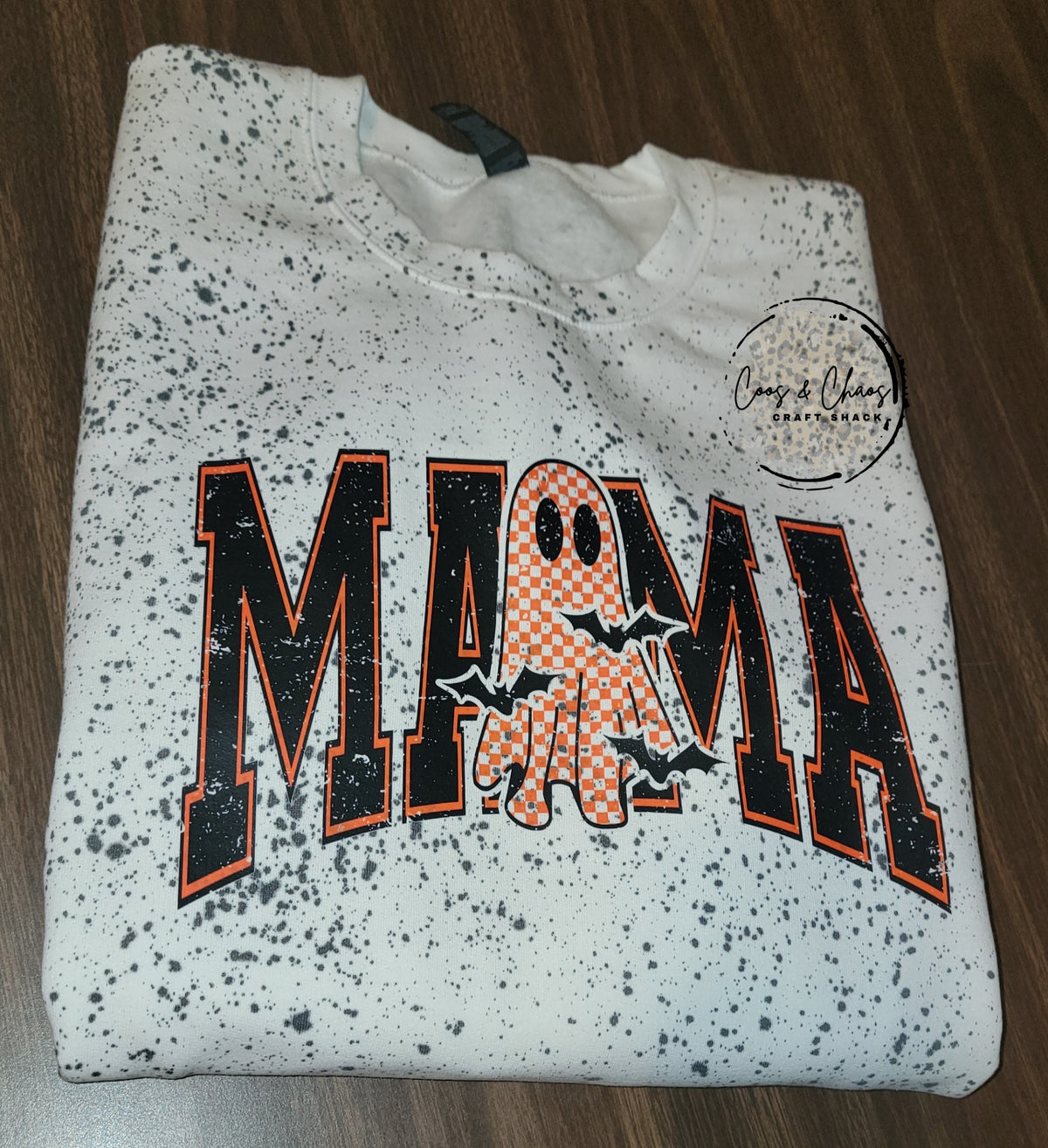 MamaGhstSplat-Sweatshirt