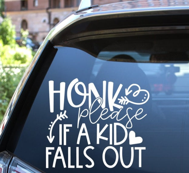 Please Honk Decal