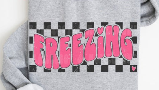 Pink Freeze-/Sweatshirt