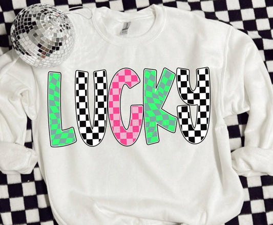 Check-Tee/Sweatshirt