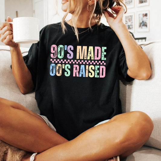 90s Raised-Tee/Sweatshirt