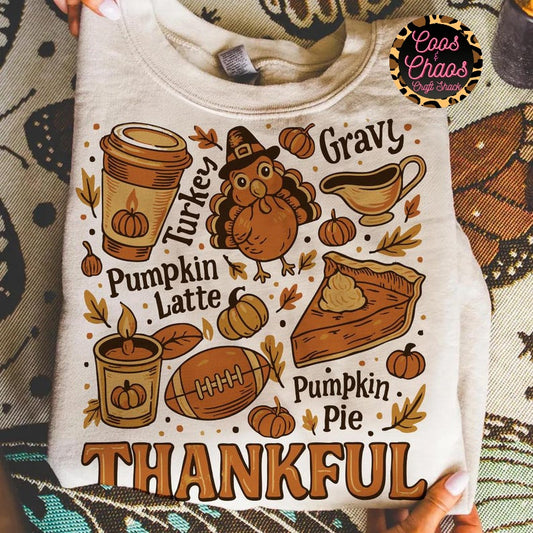 Thankful Turkey-Tee/Sweatshirt