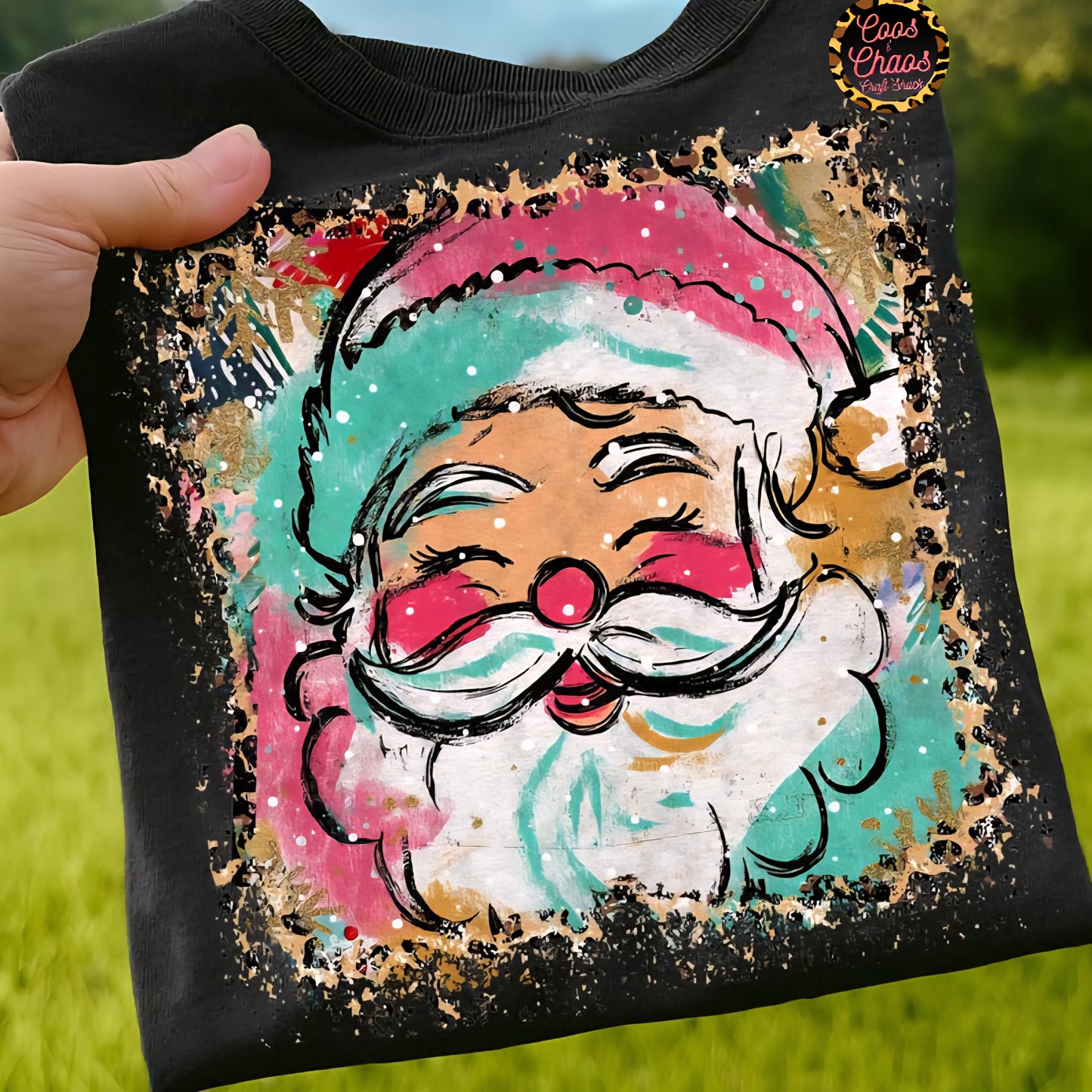 Vintage SANTA-TEE/SWEATSHIRT