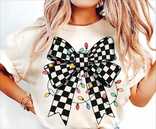 CheckBow-Tee/Sweatshirt