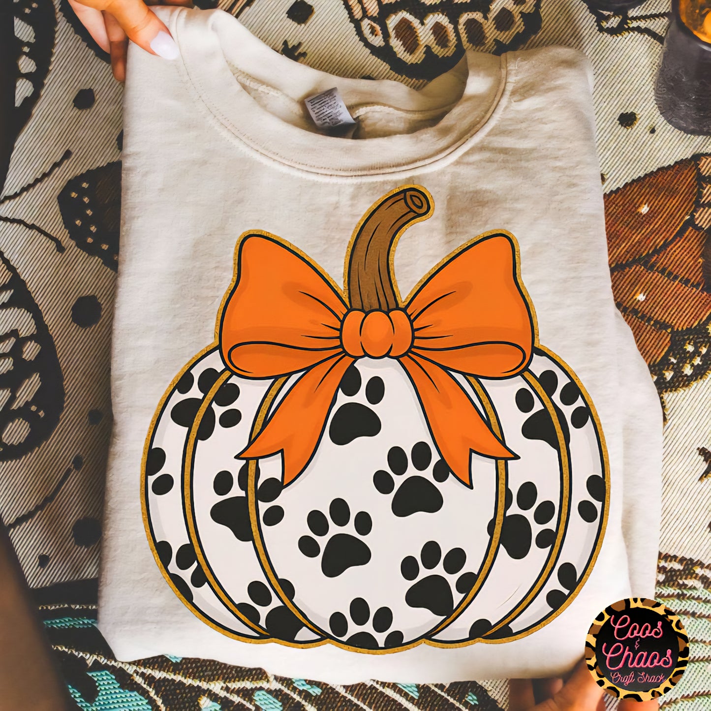 Paw Pumpk-Tee/Sweatshirt