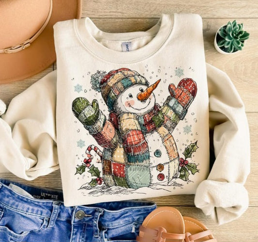 Snowman Vintage(SUB)-Tee/Sweatshirt