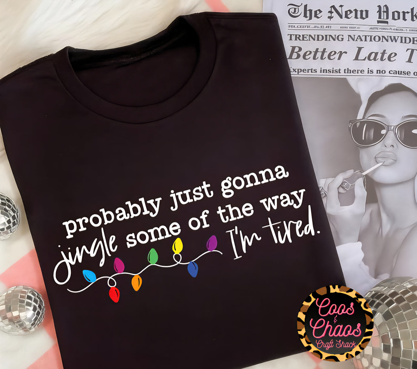 Jingle TIRED-TEE/SWEATSHIRT