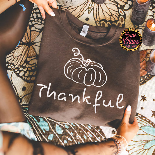 Thankful Pumkn-Tee/Sweatshirt
