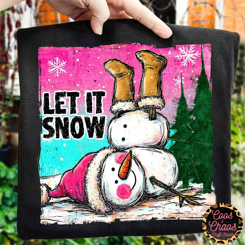 Updown Snowman-TEE/SWEATSHIRT