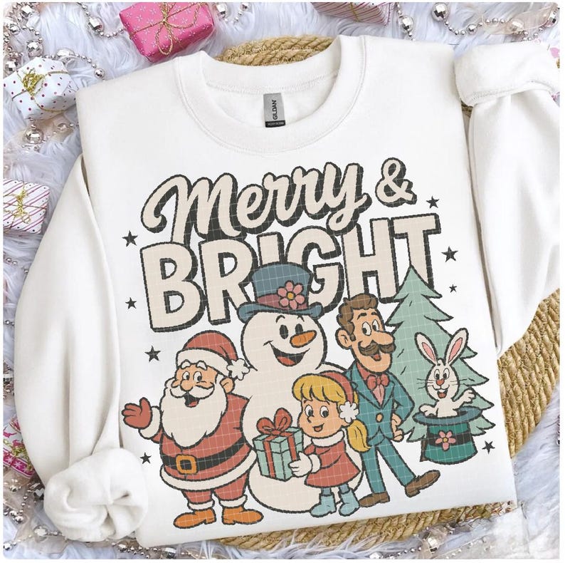 Merry Letters-Tee/Sweatshirt