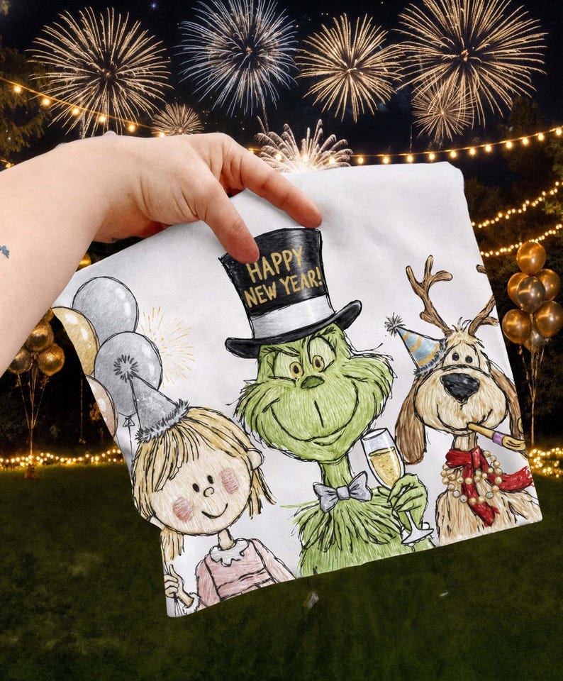 Green HNY-Tee/Sweatshirt