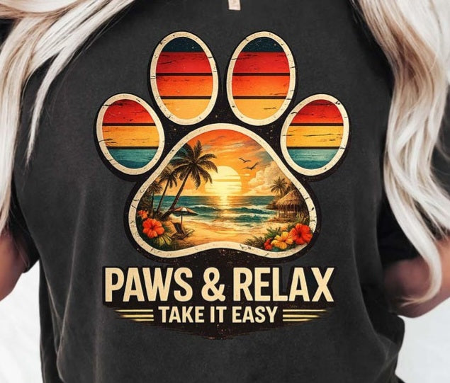 (MC)PawsRelx-Tee