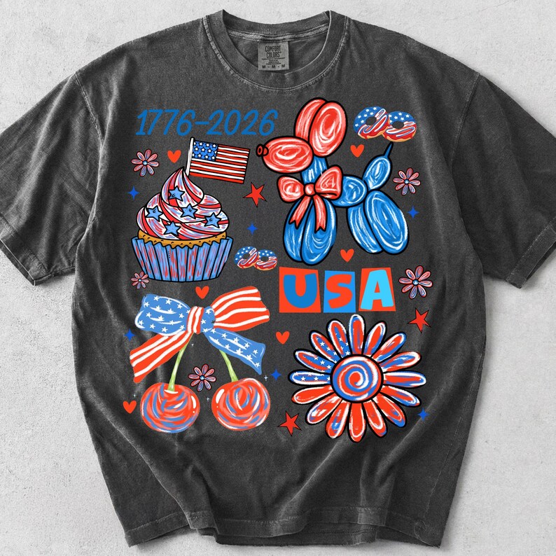 7626dog4th-Tee