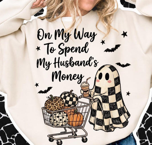 Husbands Money-Sweatshirt